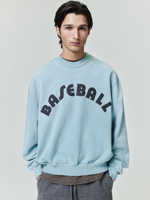 Baseball Classic Half Raglan Sweatshirt