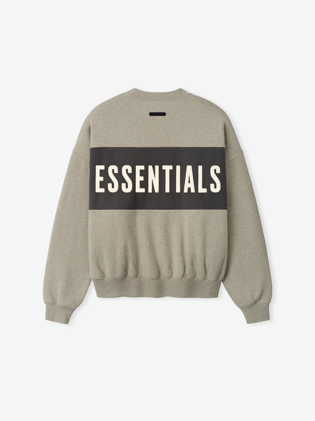 Cropped Relaxed Panelled Sweatshirt