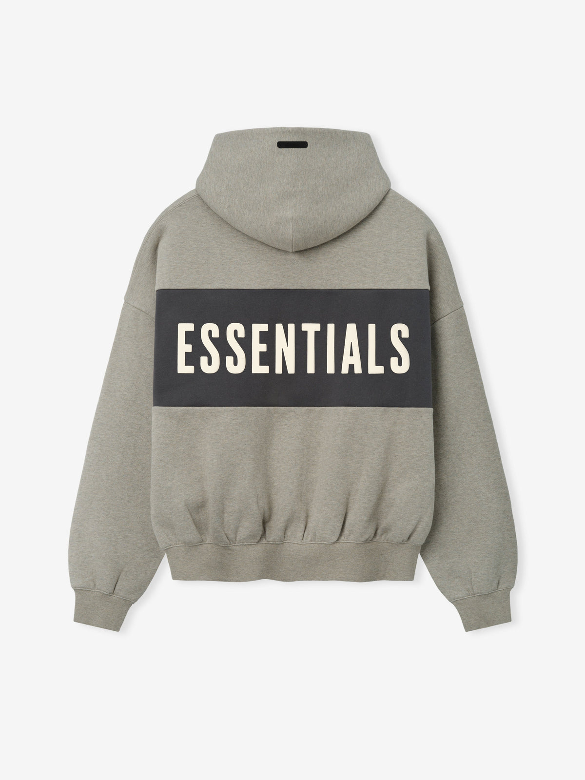 Cropped Relaxed Panelled Hoodie