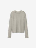 Womens Soft Knit Slim Longsleeve